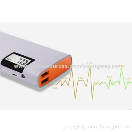 8000mAh Portable Power Bank, OEM Mobile Charger, Flashlight , Size: 140*62.8*21.5mmNew